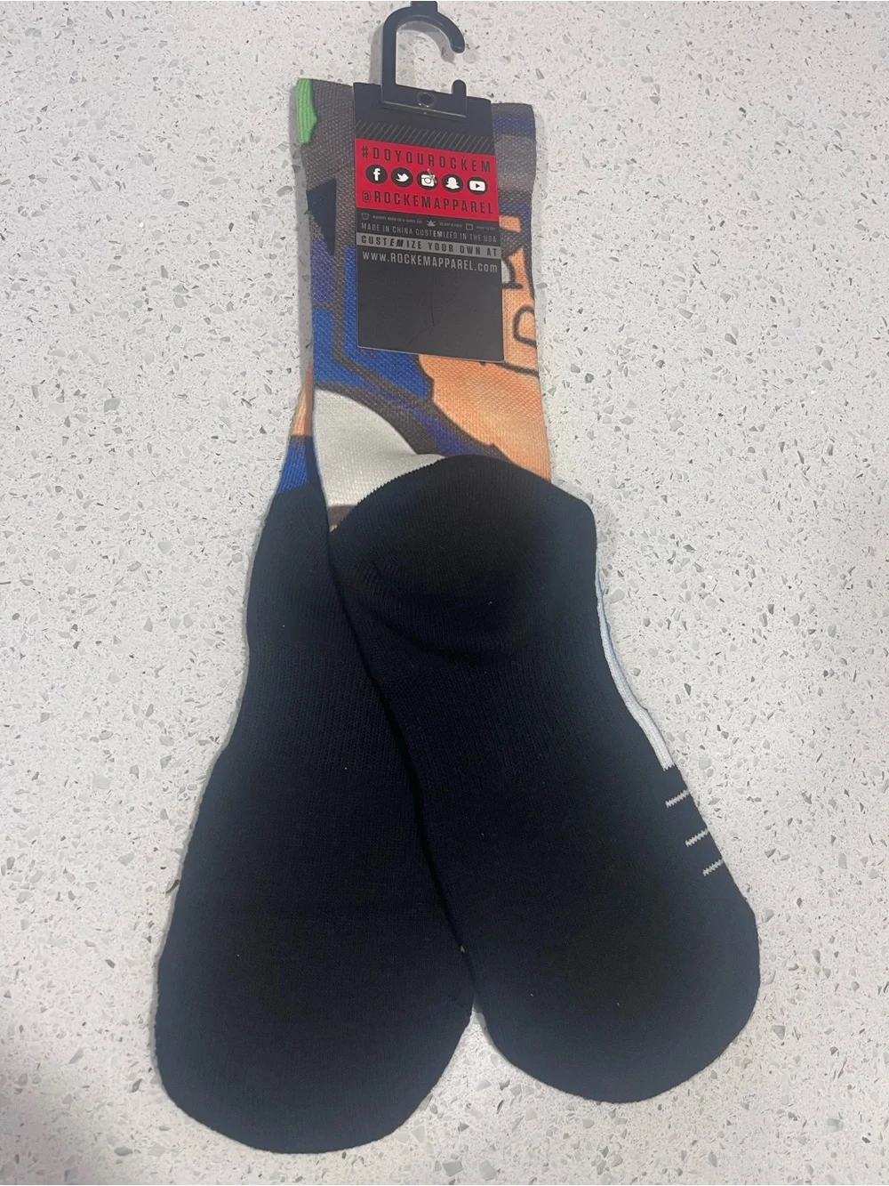 WWE Rock 'Em Socks - Dwayne The Rock Johnson